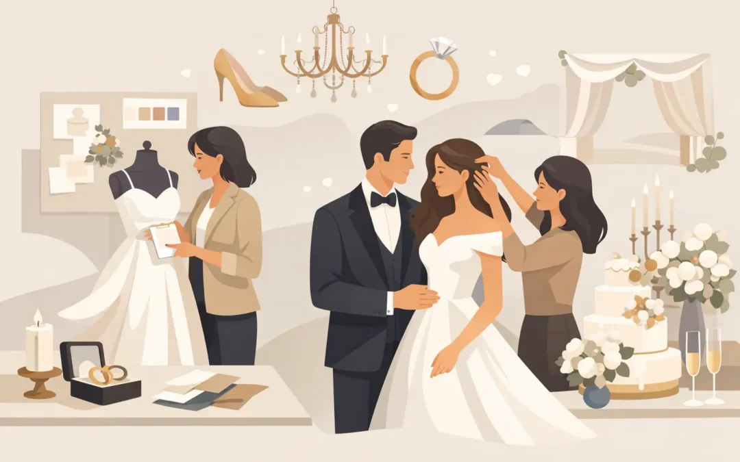 What a Luxury Wedding Stylist Really Does