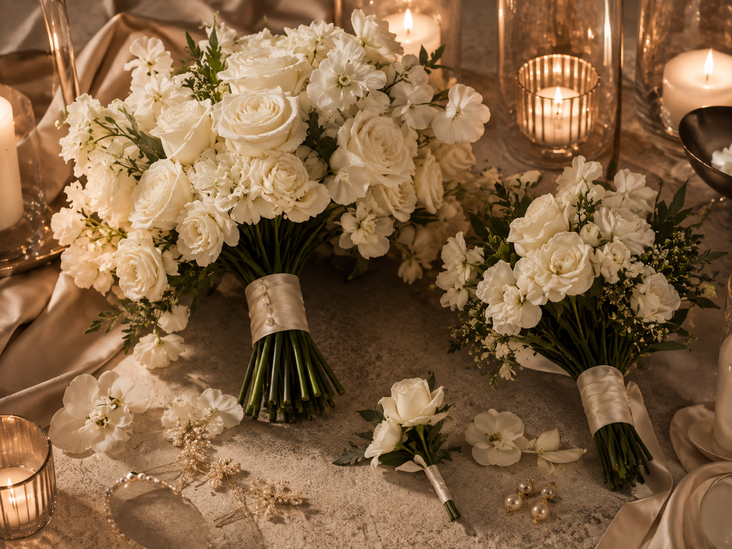 Elegant bridal bouquet and personal wedding flowers in Sydney