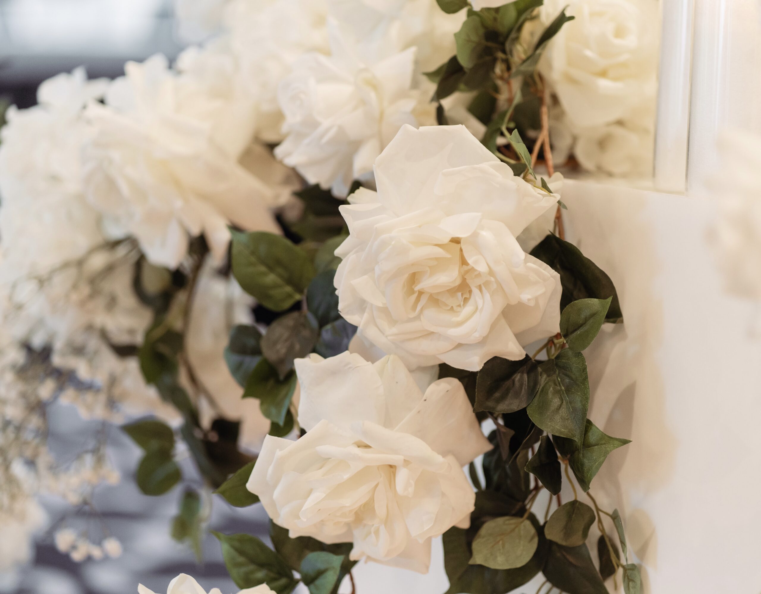Premium silk wedding flowers used for luxury wedding floral styling in Sydney