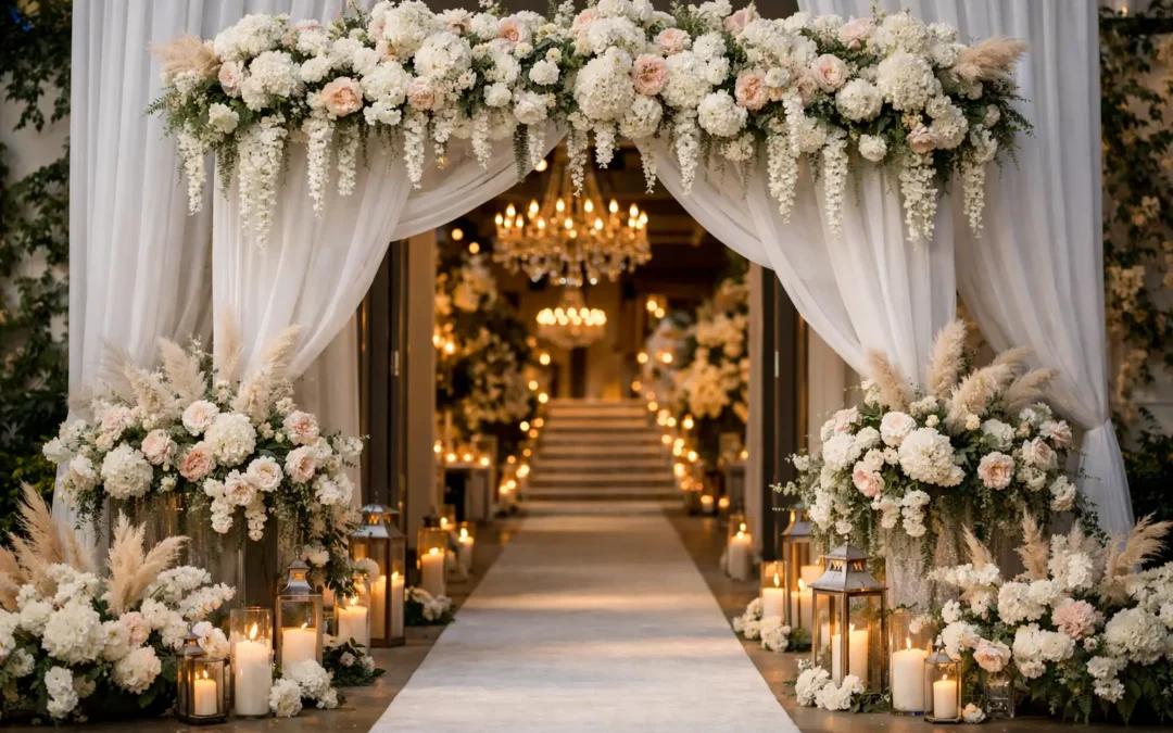 Statement Entrances for Weddings That Wow