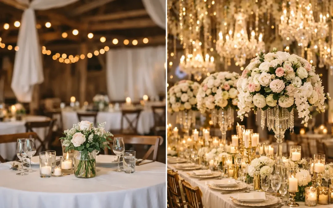 Wedding Reception Transformation Examples That Wow