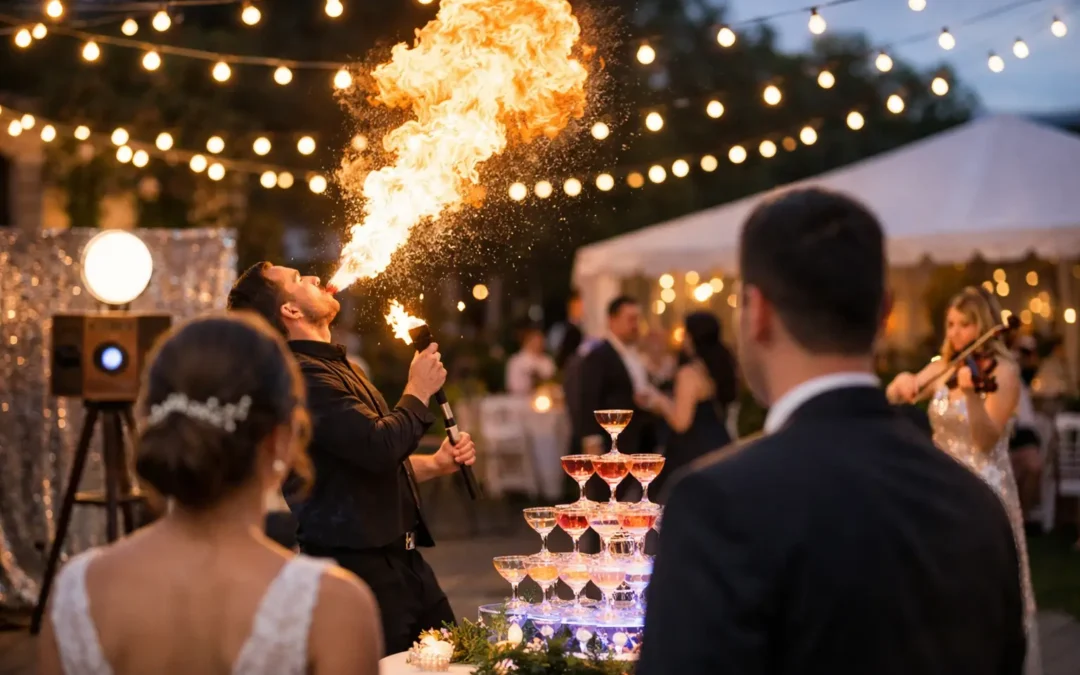 Entertainment Add Ons for Weddings That Wow