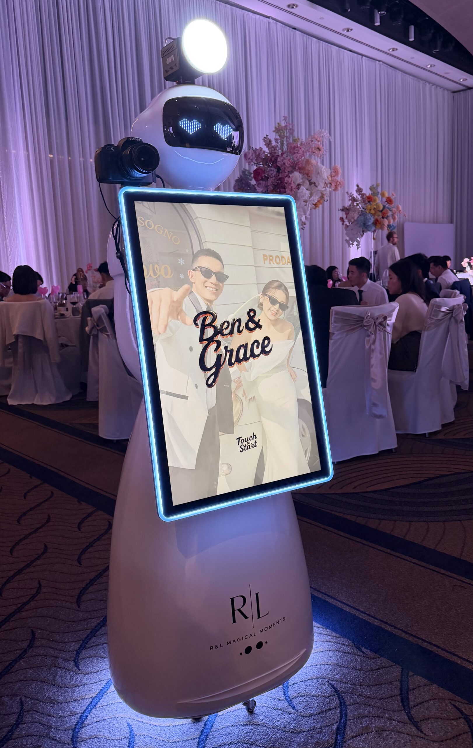 Robot Photo Booth hire in Sydney